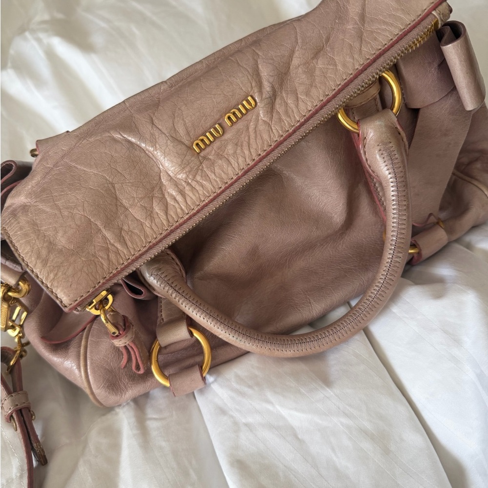 Miu Miu Pink Bow Bag